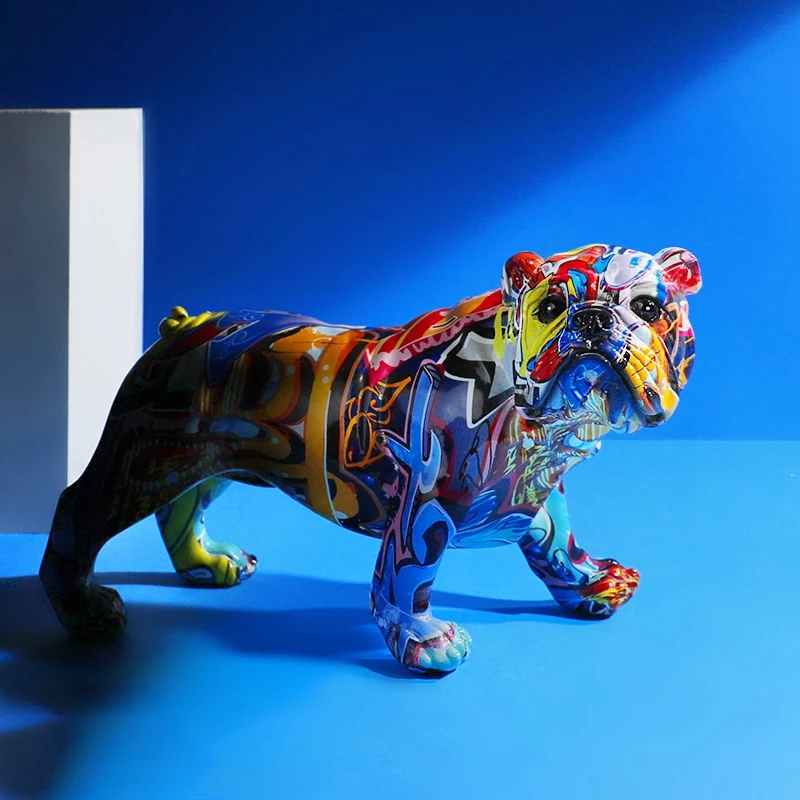 Nordic Painting Graffiti Pug Dog Sculpture Figurine Art Statue Creative Resin Crafts Home Decoration
Nordic Painting Graffiti Pug Dog Sculpture Figurine Art Statue Creative Resin Crafts Home Decoration