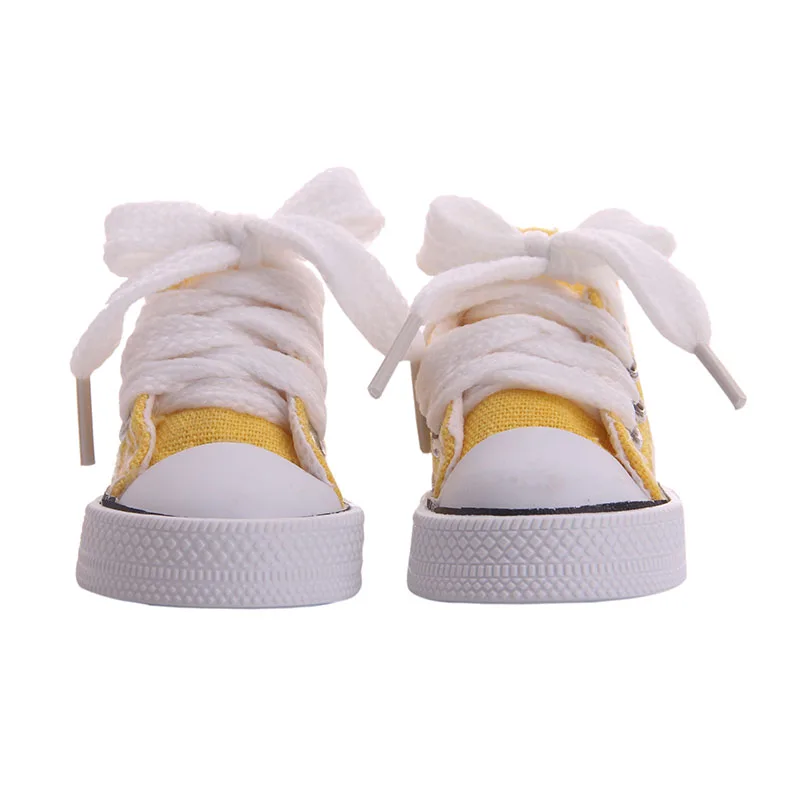 Doll Shoes Colorful canvas shoes white Laces For 18Inch American&43Cm Baby New Born Doll Child Birthday Gift For Our generation
Doll Shoes Colorful canvas shoes white Laces For 18Inch American&43Cm Baby New Born Doll Child Birthday Gift For Our generation