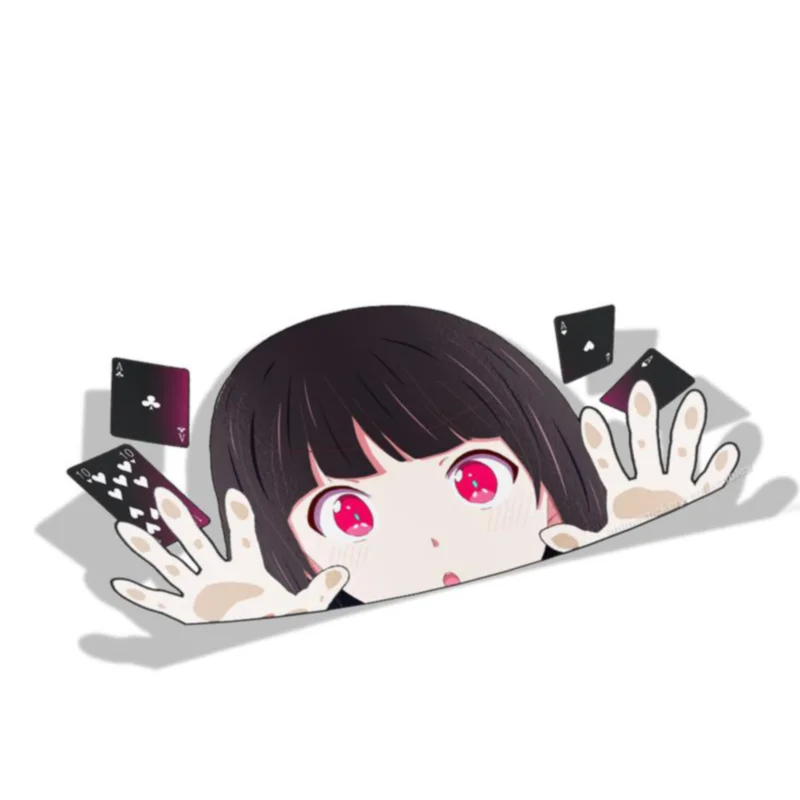 For Kakegurui Anime Decal Funny Car Stickers Vinyl Laptop Decor Car Window Bumper Kawii Girl Waifu Anime Skateboard KK 13X 7cm
For Kakegurui Anime Decal Funny Car Stickers Vinyl Laptop Decor Car Window Bumper Kawii Girl Waifu Anime Skateboard KK 13X 7cm