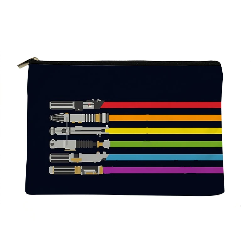 Women Lightsaber Rainbow Printed Make up bag Fashion Women Cosmetics Organizer Bag for Travel Colorful Storage Bag for Lady Bag
Women Lightsaber Rainbow Printed Make up bag Fashion Women Cosmetics Organizer Bag for Travel Colorful Storage Bag for Lady Bag