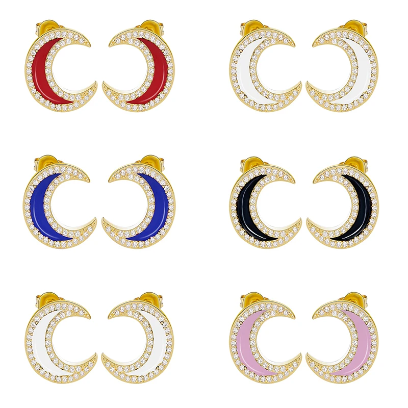 2021 New Trendy Moon Dangle Earrings For Women Temperament Rhinestone Pendant Earring Girl Rainbow Party Jewelry Gift
2021 New Trendy Moon Dangle Earrings For Women Temperament Rhinestone Pendant Earring Girl Rainbow Party Jewelry Gift