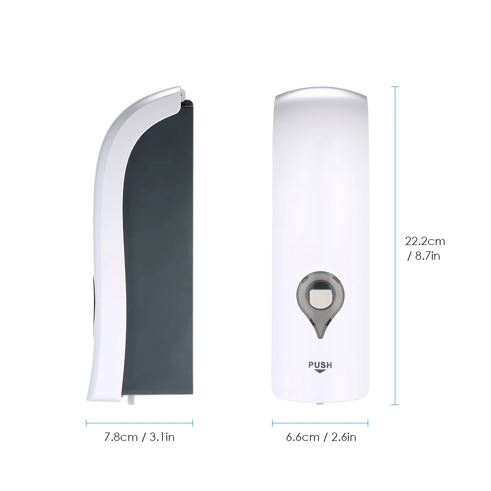 300ml No Drilling Wall Mounted Single-Head Manual Soap Dispenser Bathroom Shower Gel Liquid Shampoo Soap Dispenser
300ml No Drilling Wall Mounted Single-Head Manual Soap Dispenser Bathroom Shower Gel Liquid Shampoo Soap Dispenser