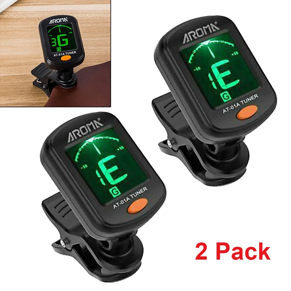 LCD Display Guitar Tuner Rotatable Clip-on Electric Tuner For Chromatic Acoustic Guitar Bass Ukulele Instruments Accessories
LCD Display Guitar Tuner Rotatable Clip-on Electric Tuner For Chromatic Acoustic Guitar Bass Ukulele Instruments Accessories