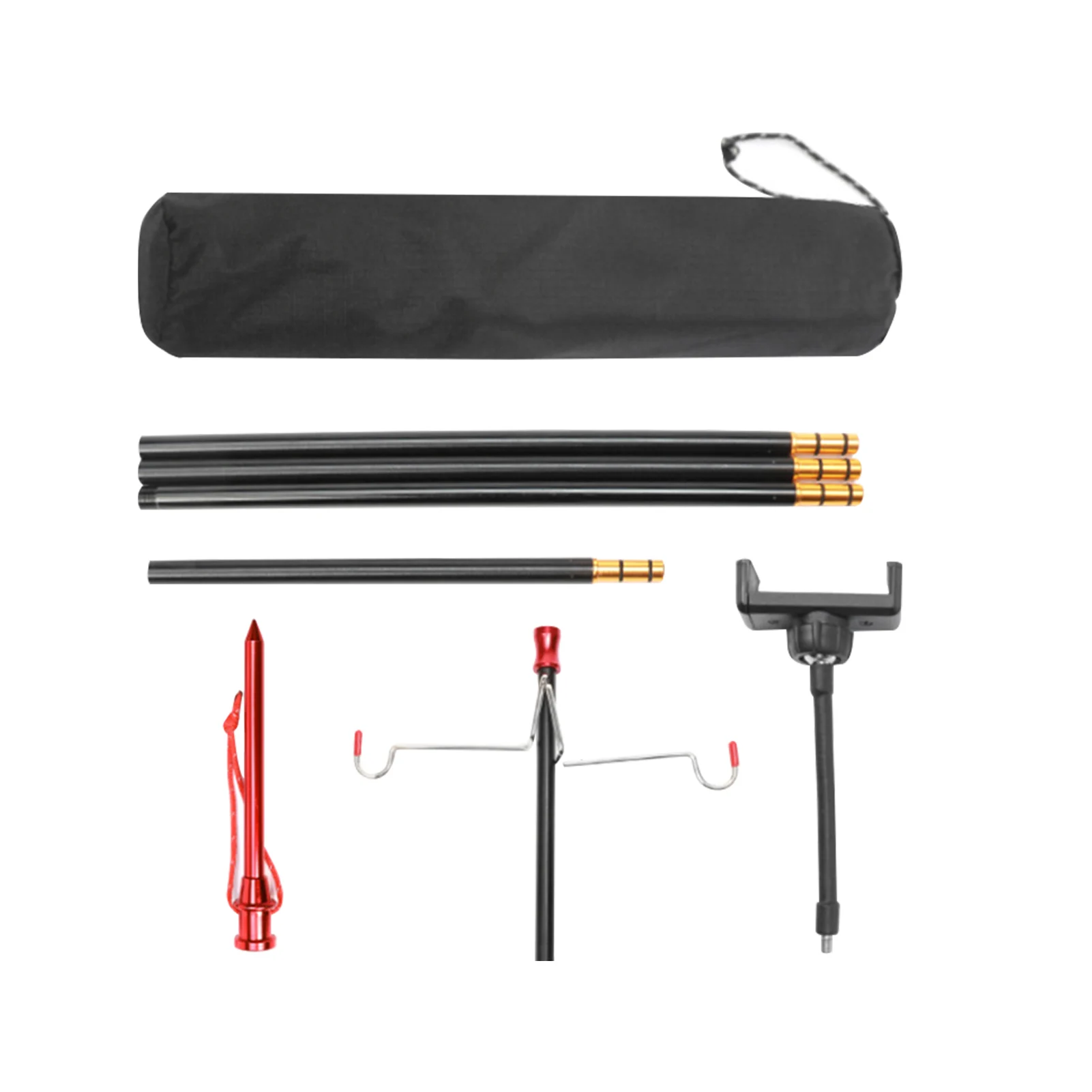Adjustable Barbecue Hiking Aluminum Alloy With Stake Lightweight Fishing Camping Lamp Pole Detachable Folding Light Stand Picnic
Adjustable Barbecue Hiking Aluminum Alloy With Stake Lightweight Fishing Camping Lamp Pole Detachable Folding Light Stand Picnic
