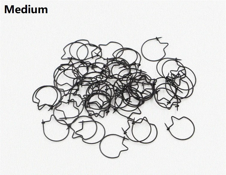 10Pcs Maggot Clip Black Hair Rig Terminal Carp Tackle Worm Holder Hook Carp Bait Ring Pin Lure Hooks Fishing Gear Accessories
10Pcs Maggot Clip Black Hair Rig Terminal Carp Tackle Worm Holder Hook Carp Bait Ring Pin Lure Hooks Fishing Gear Accessories