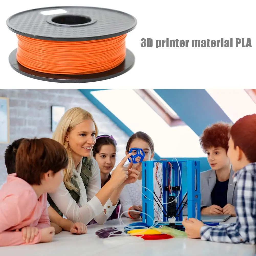 340m 1KG 1.75mm PLA Filament Parts Biodegradable Biomaterials Wide Compatibility for 3D Printer Extruder Printing Materials
340m 1KG 1.75mm PLA Filament Parts Biodegradable Biomaterials Wide Compatibility for 3D Printer Extruder Printing Materials