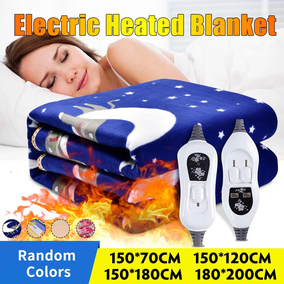 Electric Blanket Warm Heater for Body Manta Electrica 220V Heated Blanket Warm Pad Electric Heating Blanket Carpets Heated Mat
Electric Blanket Warm Heater for Body Manta Electrica 220V Heated Blanket Warm Pad Electric Heating Blanket Carpets Heated Mat