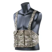 Outdoor Tactical 2056 Vest Chest Hanging Belly Pocket 7 62 Multifunctional Combat Vest CS Field Protection