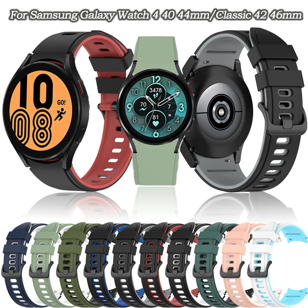 Silicone No Gaps Watch Band For Samsung Galaxy Watch 4 Classic 46mm 42mm Curved End Strap Bracelet Galaxy Watch4 44mm 40mm Ridge
Silicone No Gaps Watch Band For Samsung Galaxy Watch 4 Classic 46mm 42mm Curved End Strap Bracelet Galaxy Watch4 44mm 40mm Ridge