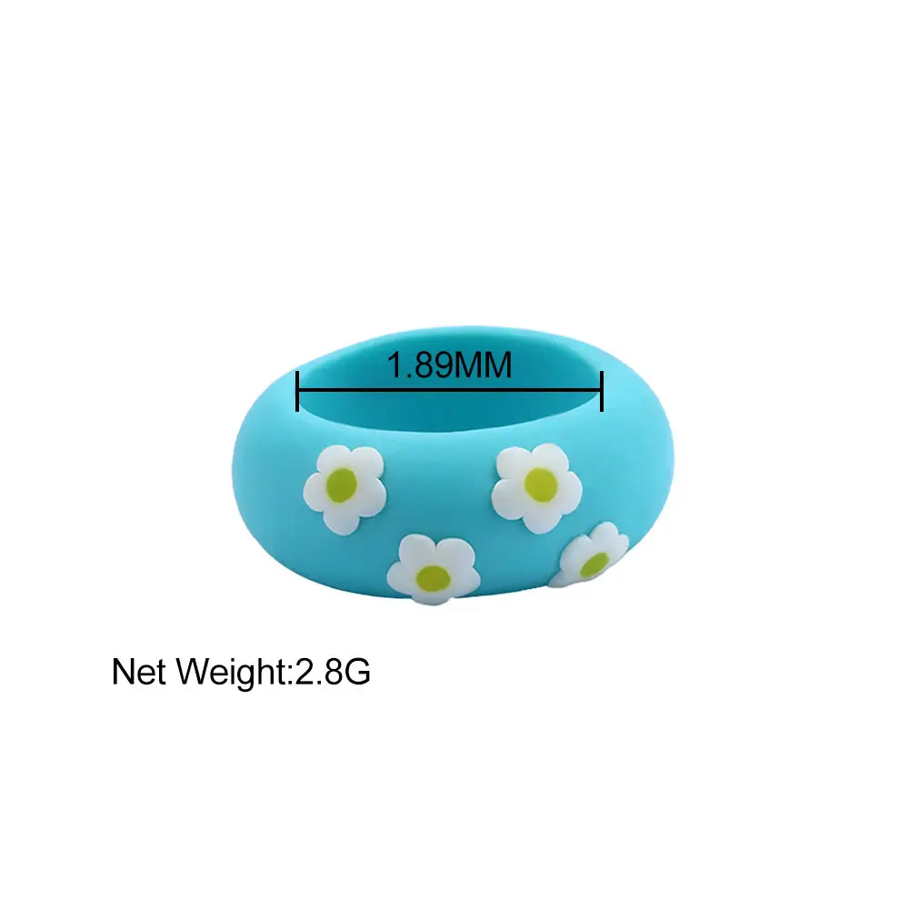 Y2K Fashion Candy Color Flower Ceramic Clay Rings for Women Creative Bagua Yin Yang Love Heart Ring Friendship Jewelry Gifts
Y2K Fashion Candy Color Flower Ceramic Clay Rings for Women Creative Bagua Yin Yang Love Heart Ring Friendship Jewelry Gifts