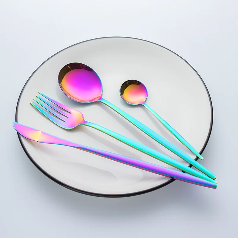 4/24pcs Symphony Spoon Set Dinnerware Set Stainless Steel Tableware Set Knife Fork Dishwasher Safe Cutlery
4/24pcs Symphony Spoon Set Dinnerware Set Stainless Steel Tableware Set Knife Fork Dishwasher Safe Cutlery