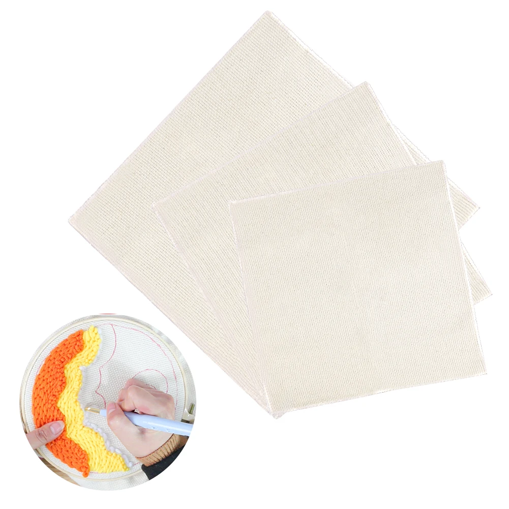 Monks Cloth DIY Embroidery Punch Needlework Fabric Cross Stitch Handcraft Punch Needle Rug Hooking Tool Aida Stitching Fabric
Monks Cloth DIY Embroidery Punch Needlework Fabric Cross Stitch Handcraft Punch Needle Rug Hooking Tool Aida Stitching Fabric