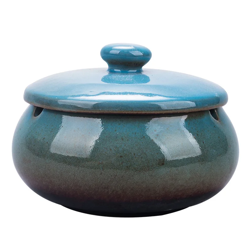 Nordic creative personality trend ceramic ashtray with a lid fashion windproof large smoke cylinder living room home office
Nordic creative personality trend ceramic ashtray with a lid fashion windproof large smoke cylinder living room home office