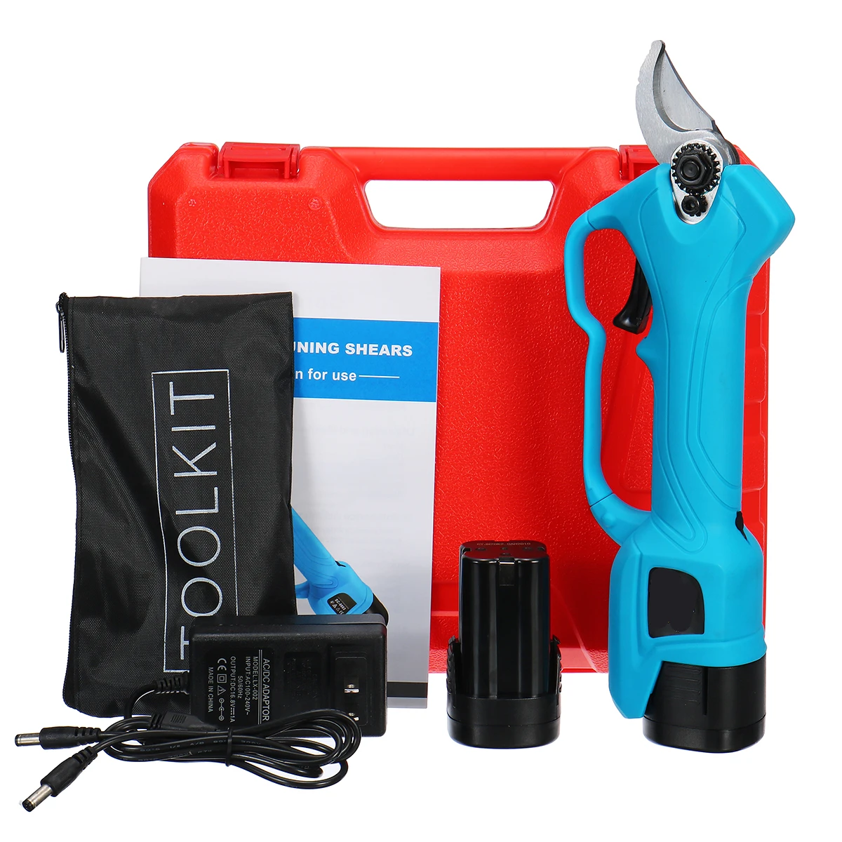 88VF 28mm 16.8V Cordless Pruner Electric Pruning Shear Lithium-ion Battery Efficient Fruit Tree Bonsai Pruning Branches Cutter
88VF 28mm 16.8V Cordless Pruner Electric Pruning Shear Lithium-ion Battery Efficient Fruit Tree Bonsai Pruning Branches Cutter