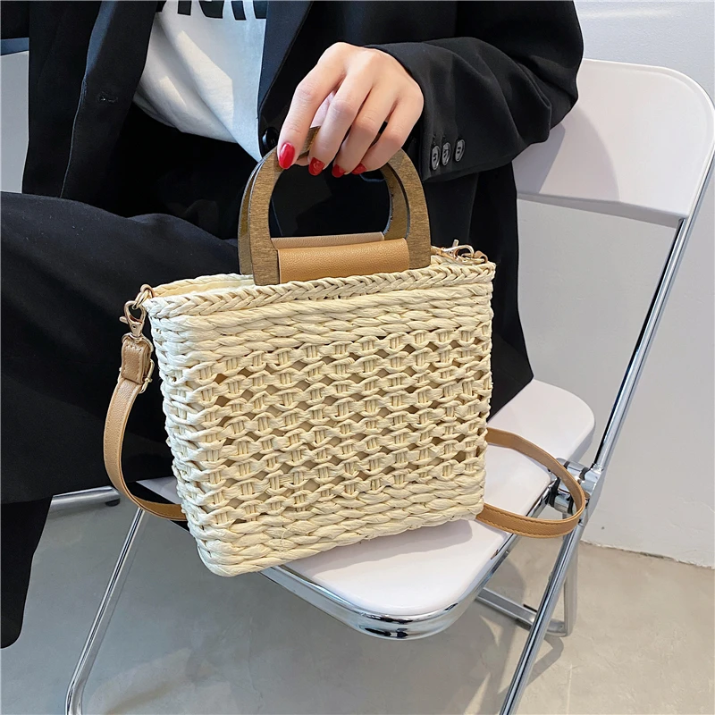 Straw Fashion Hand-held Small Bag Female 2021 New Trendy All-match Shoulder Bag High-end Sense of Net Red Messenger Bag
Straw Fashion Hand-held Small Bag Female 2021 New Trendy All-match Shoulder Bag High-end Sense of Net Red Messenger Bag