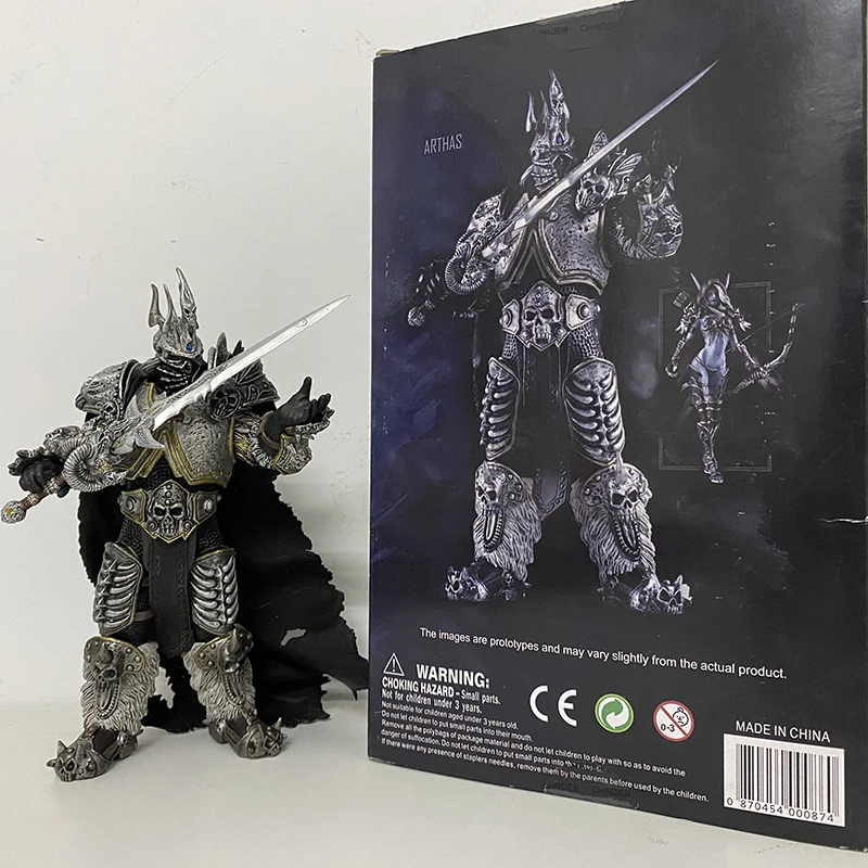 WOW Fall of The Lich King Arthas Sylvanas Windrunner Sylvan Archery Queen World Of Warcraft Dota Menethil Action Figure Anime 
WOW Fall of The Lich King Arthas Sylvanas Windrunner Sylvan Archery Queen World Of Warcraft Dota Menethil Action Figure Anime