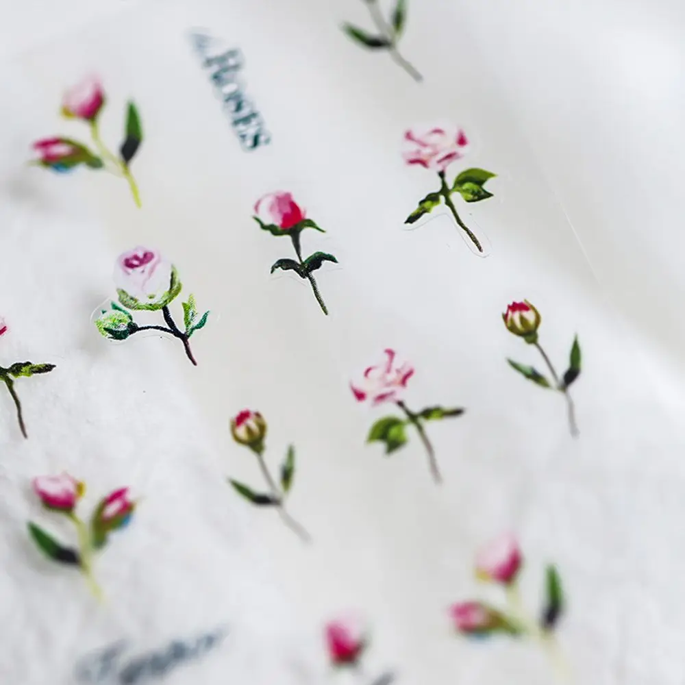 Pink Adhesive Japanese Sweet DIY Nail Art Decoration Rose Nail Art Sticker Manicure Accessories Nail Decal
Pink Adhesive Japanese Sweet DIY Nail Art Decoration Rose Nail Art Sticker Manicure Accessories Nail Decal