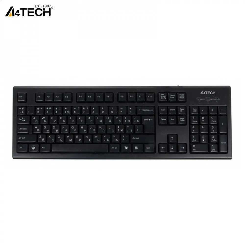 Клавиатура A4 KR-85 цвет черный | Компьютеры и офис