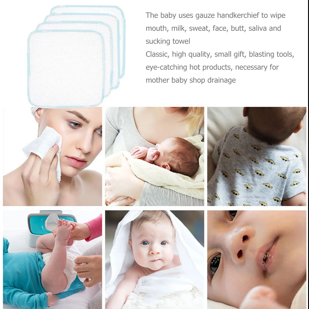 12pcs/bag Newborn Baby Burp Cloths Baby Infant Towels Saliva Bibs Gauze Toddlers Nursing Towel Handkerchief
12pcs/bag Newborn Baby Burp Cloths Baby Infant Towels Saliva Bibs Gauze Toddlers Nursing Towel Handkerchief
