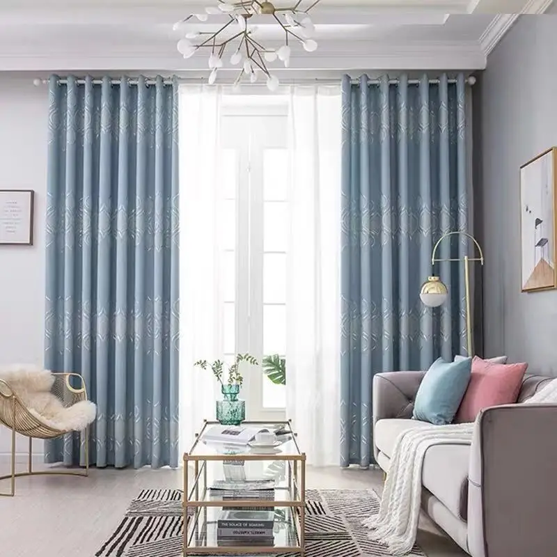 2022 Balckout Curtain for Living Room Curtain Shading Finished Nordic Minimalist Bedroom Girl Shade Full Bay Window Cloth
2022 Balckout Curtain for Living Room Curtain Shading Finished Nordic Minimalist Bedroom Girl Shade Full Bay Window Cloth