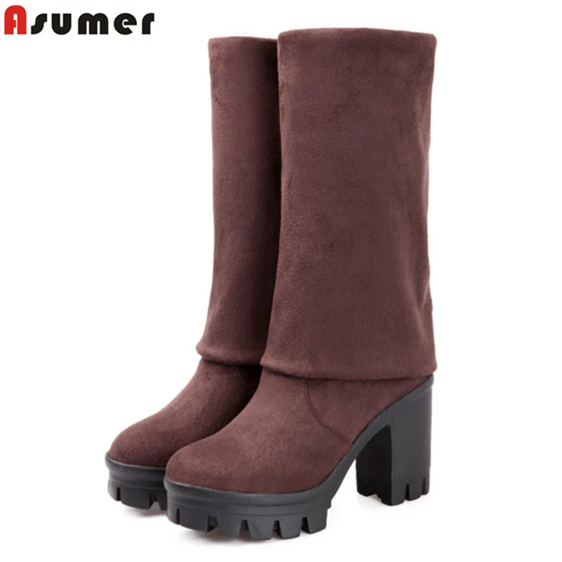 BLXQPYT Square High Heel Women Boots Stretch Fabric Over The Knee Boots Women Shoes Winter Female Lace Up Suede Thigh High Boots
BLXQPYT Square High Heel Women Boots Stretch Fabric Over The Knee Boots Women Shoes Winter Female Lace Up Suede Thigh High Boots