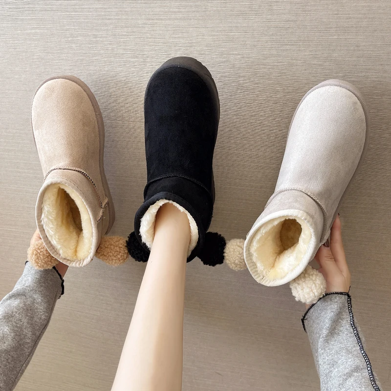 Boots Women New 2021 Shoes Australia Round Toe Winter Footwear Mid-Calf Snow Autumn Ladies Low Mid Calf Rubber Rome Mid-Calf Ba
Boots Women New 2021 Shoes Australia Round Toe Winter Footwear Mid-Calf Snow Autumn Ladies Low Mid Calf Rubber Rome Mid-Calf Ba