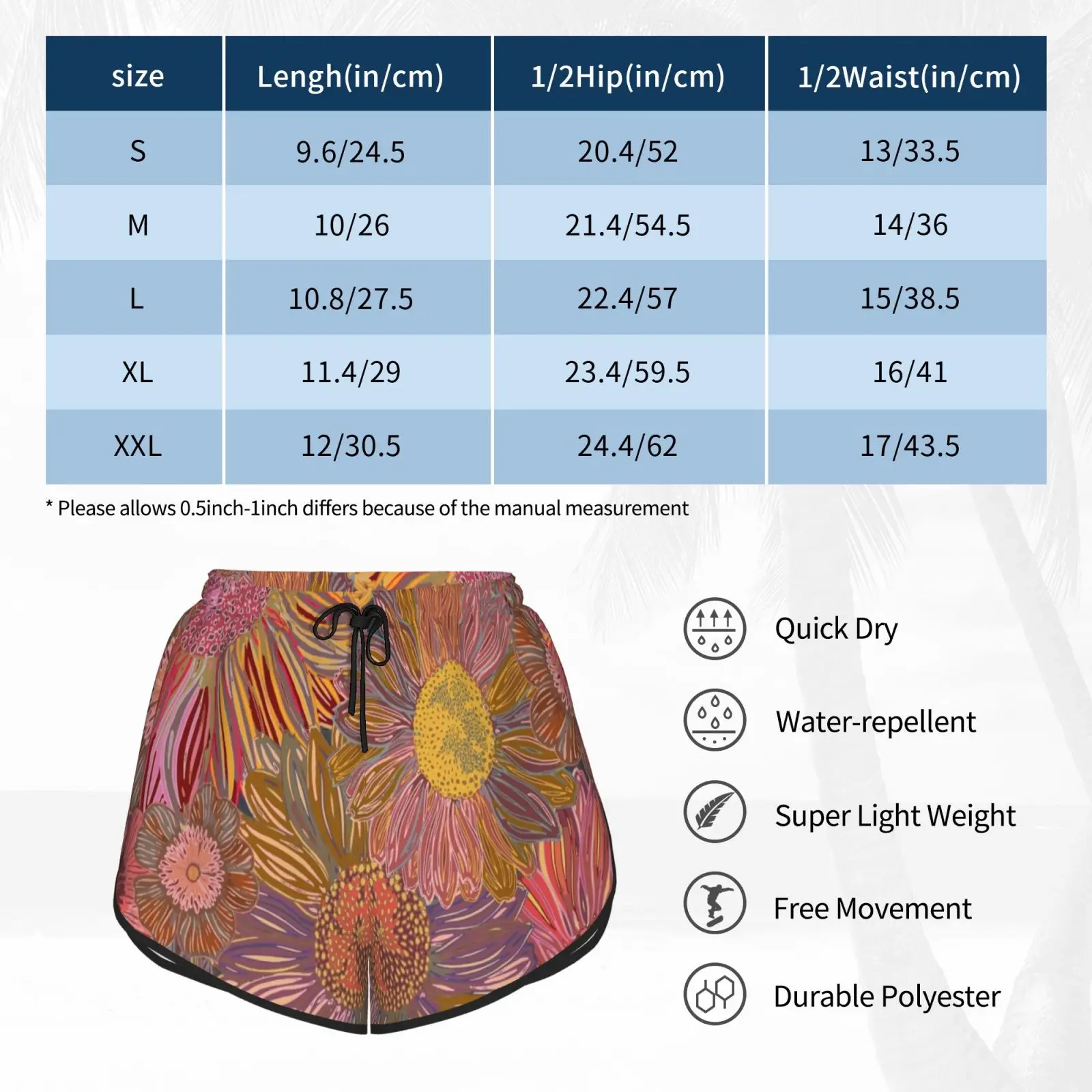 Daisy Dance Swim Shorts Women Beach Shorts Daisy Daisies Flowers Floral Colourful Colorful Retro Sixties Seventies
Daisy Dance Swim Shorts Women Beach Shorts Daisy Daisies Flowers Floral Colourful Colorful Retro Sixties Seventies