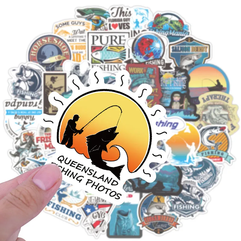 A 50Pcs Funny Fisherman Go Fishing Sticker For Notebook Suitcase Refrigerator Skateboard DIY Graffiti Modeling
A 50Pcs Funny Fisherman Go Fishing Sticker For Notebook Suitcase Refrigerator Skateboard DIY Graffiti Modeling