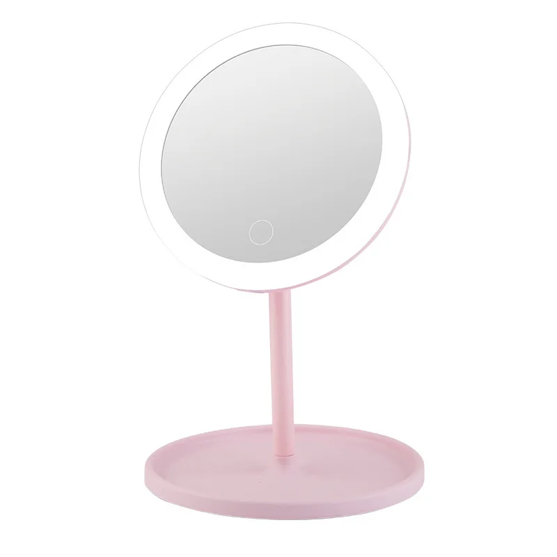 LED Makeup Mirror with Light Ladies Storage Makeup Lamp Table Desk Cosmetic Mirror Vanity Light Round Shape Cosmetic Mirrors
LED Makeup Mirror with Light Ladies Storage Makeup Lamp Table Desk Cosmetic Mirror Vanity Light Round Shape Cosmetic Mirrors