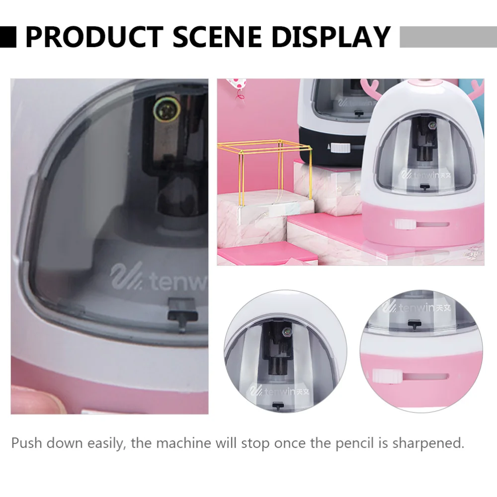 Automatic Pencil Sharpener Battery Operated Adorable Vertical Pencil Sharpener
Automatic Pencil Sharpener Battery Operated Adorable Vertical Pencil Sharpener