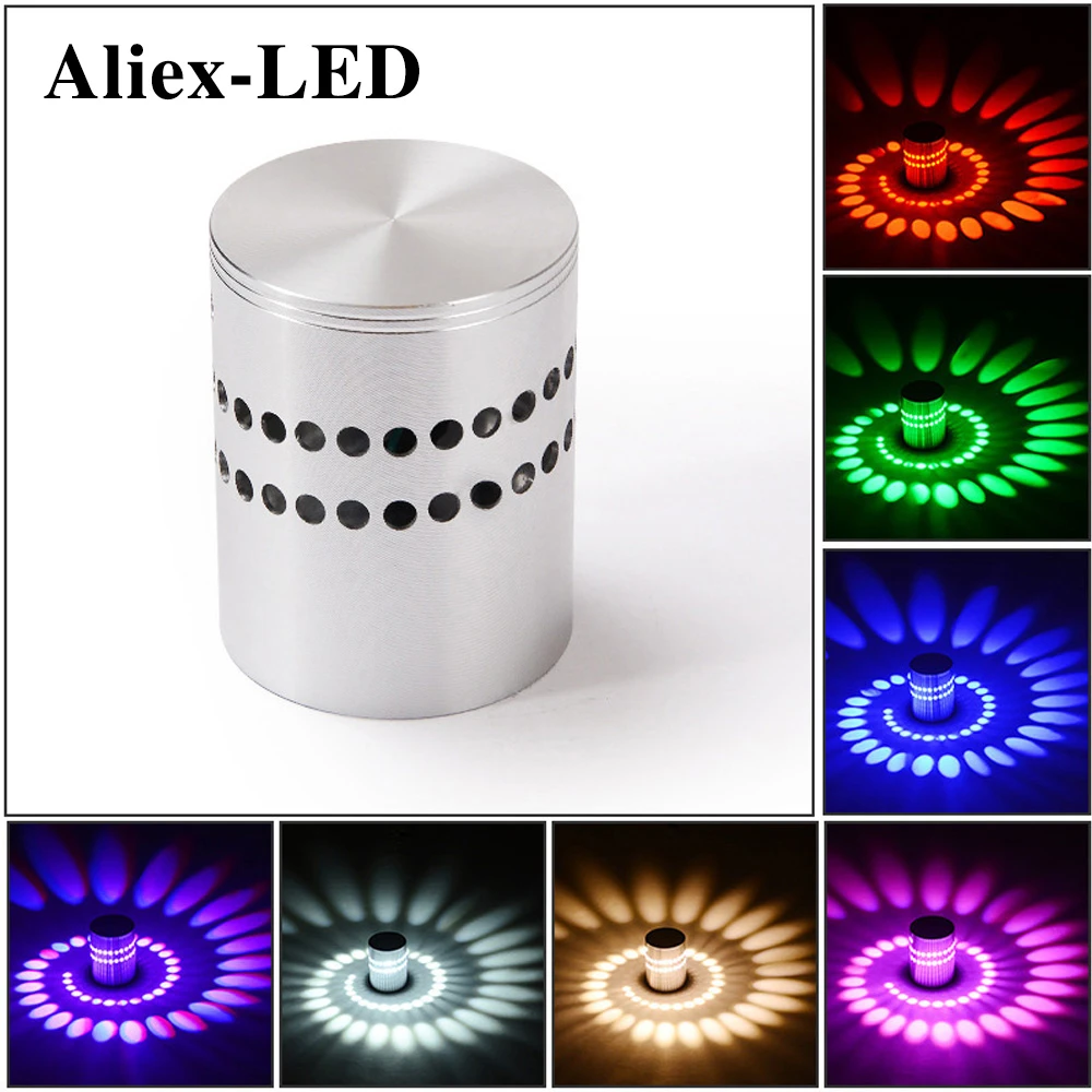 New LED Wall Light RGB Spiral Hole Effect Wall Lamp with Remote Controller Colorful Lamp for Party Bar Lobby KTV Home Decoration
New LED Wall Light RGB Spiral Hole Effect Wall Lamp with Remote Controller Colorful Lamp for Party Bar Lobby KTV Home Decoration