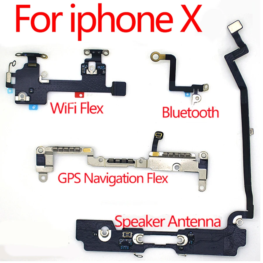 Original Wifi Antenna Flex For iPhone X Wifi Bluetooth NFC WI-FI GPS Signal Antenna Flex Cable Cover Replacement
Original Wifi Antenna Flex For iPhone X Wifi Bluetooth NFC WI-FI GPS Signal Antenna Flex Cable Cover Replacement