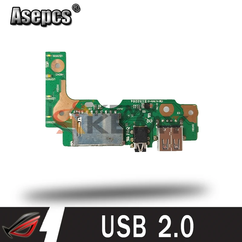 Akemy For Asus X556U X556UJ X556UJQ X556UB X556UA X555UV FL5900 LF5800 Laptop Audio USB 2.0 IO Interface JACK Board
Akemy For Asus X556U X556UJ X556UJQ X556UB X556UA X555UV FL5900 LF5800 Laptop Audio USB 2.0 IO Interface JACK Board