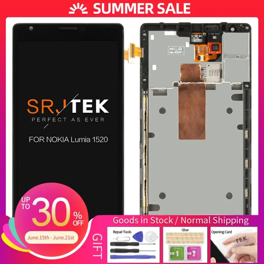 Гарантия 6 ''дисплей для NOKIA Lumia 1520 LCD сенсорный экран для NOKIA Lumia 1520 дисплей дигитайзер сборка Замена
Гарантия 6 ''дисплей для NOKIA Lumia 1520 LCD сенсорный экран для NOKIA Lumia 1520 дисплей дигитайзер сборка Замена