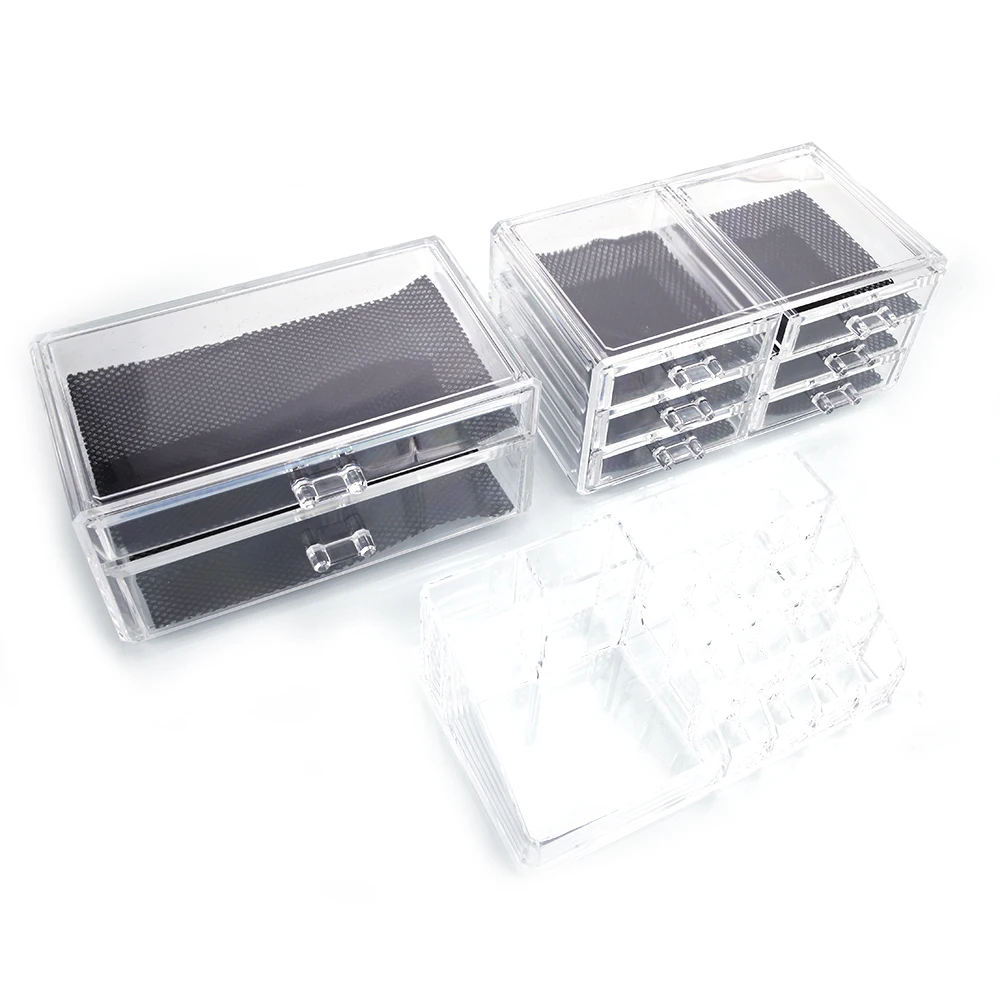 SF-1122-1Transparent 2 Large Drawers Cosmetics Storage Rack with 6 Small For Work 190813205
SF-1122-1Transparent 2 Large Drawers Cosmetics Storage Rack with 6 Small For Work 190813205