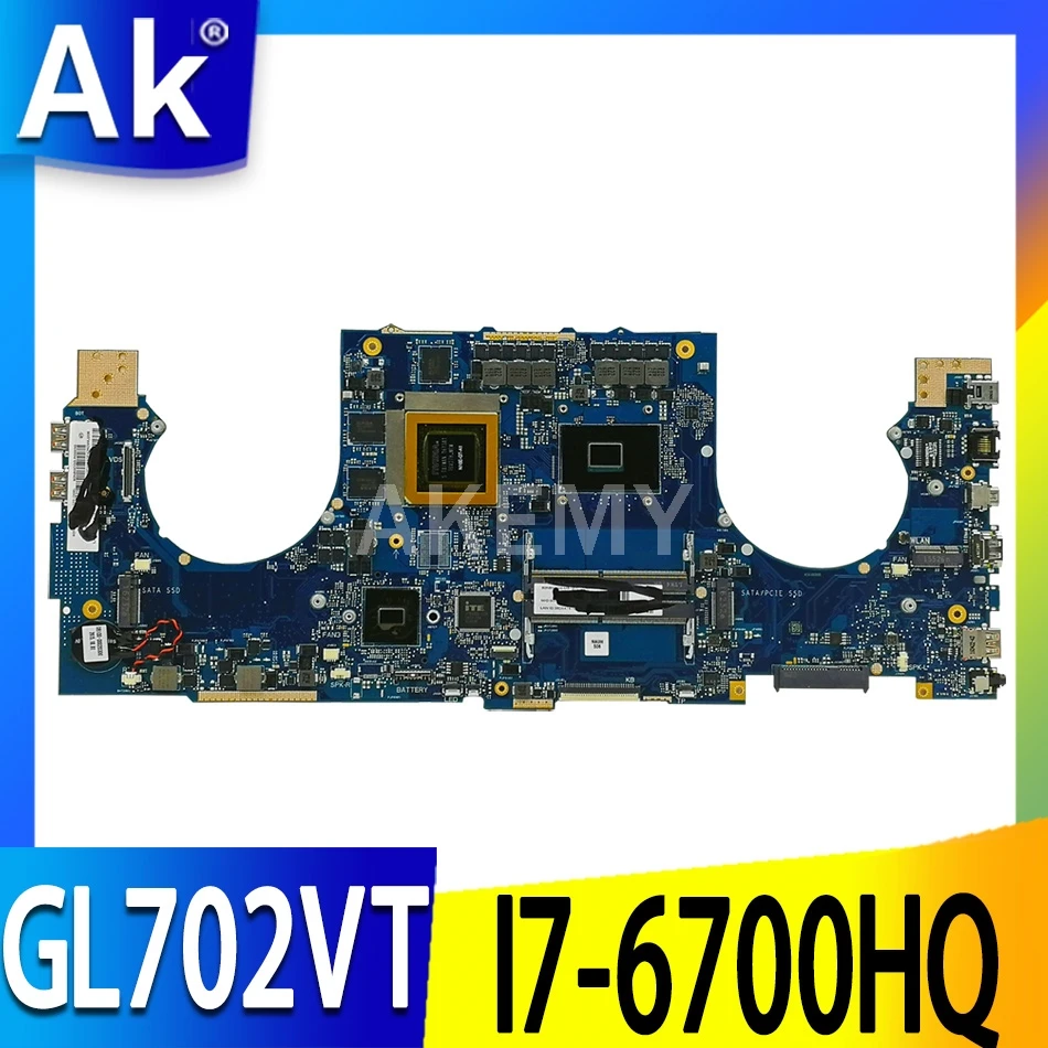 Akemy 90NB0CQ0-R00010 материнская плата для ASUS GL702VT S7VT материнская плата ноутбука SR2FQ I7-6700HQ GTX970M-3GB
Akemy 90NB0CQ0-R00010 материнская плата для ASUS GL702VT S7VT материнская плата ноутбука SR2FQ I7-6700HQ GTX970M-3GB