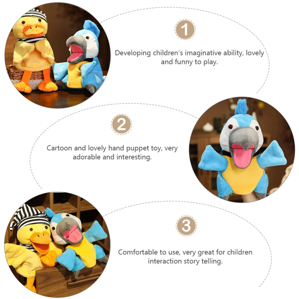 1pc Lovely Cotton Parrot Cartoon Plush Puppet Child Doll Plaything (Blue)
1pc Lovely Cotton Parrot Cartoon Plush Puppet Child Doll Plaything (Blue)