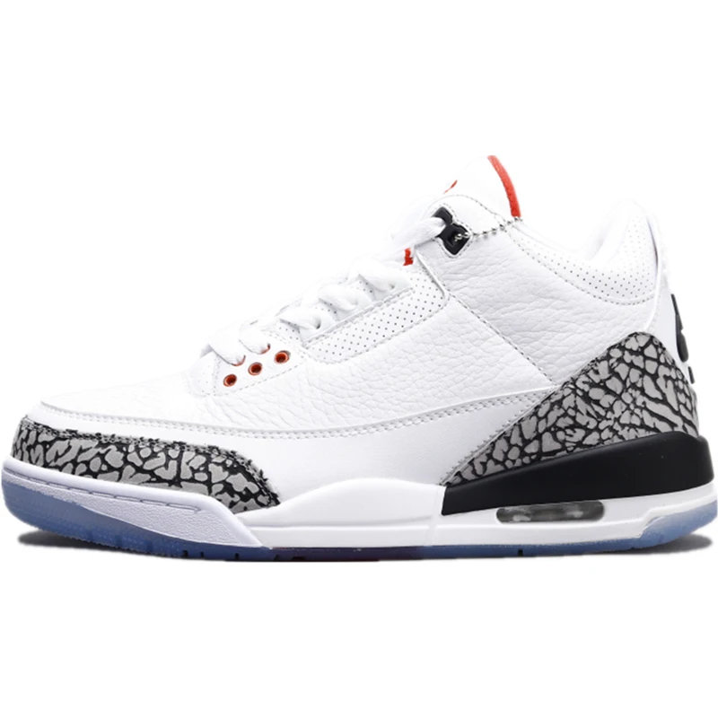 Men Basketball Shoes Retro 3 White Black Cement 3M Mens Sports Sneaker Designer Trainers Outdoor Size US 7-13
Men Basketball Shoes Retro 3 White Black Cement 3M Mens Sports Sneaker Designer Trainers Outdoor Size US 7-13