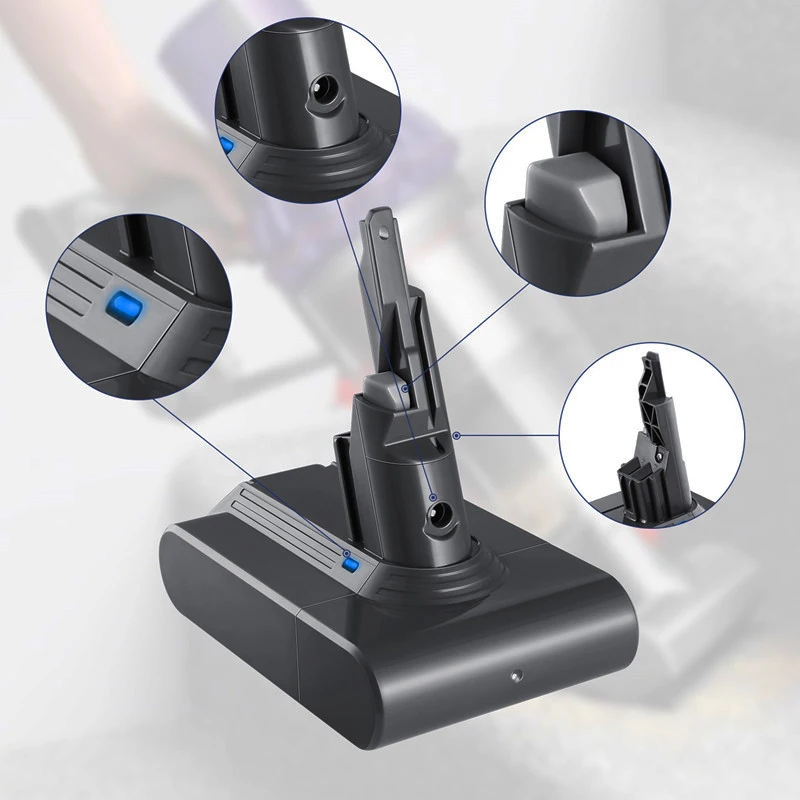 New for Dyson V7 Series 21.6V 3000mAh Battery Vacuum Cleaner Rechargeable Li-ion Battery Power Tools Battery
New for Dyson V7 Series 21.6V 3000mAh Battery Vacuum Cleaner Rechargeable Li-ion Battery Power Tools Battery