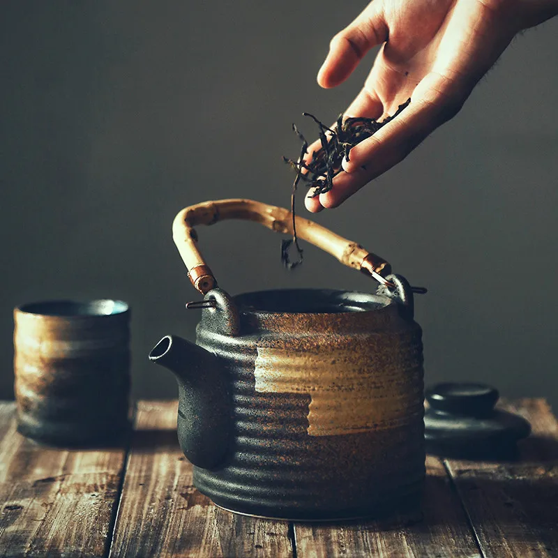 1PS Japanese Style Retro Ceramic Water Cup Tea Cup Teapot Home Hotel Restaurant Large Tea Pot Drinkware
1PS Japanese Style Retro Ceramic Water Cup Tea Cup Teapot Home Hotel Restaurant Large Tea Pot Drinkware