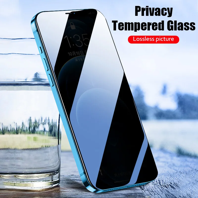 Anti Spy Glass for iPhone 11 XR X XS 9D Black Anti Peep Tempered Glass for iPhone 12 Pro Max 12 Mini Privacy Screen Protector
Anti Spy Glass for iPhone 11 XR X XS 9D Black Anti Peep Tempered Glass for iPhone 12 Pro Max 12 Mini Privacy Screen Protector