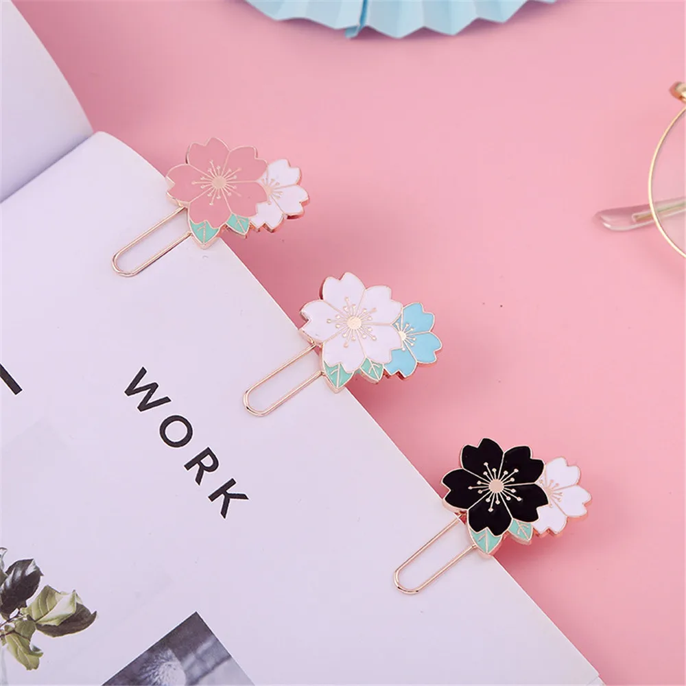 Cherry Sakura Colorful Paper Clip Bookmark Promotional Gift Stationery School Office Supply 1PCS
Cherry Sakura Colorful Paper Clip Bookmark Promotional Gift Stationery School Office Supply 1PCS