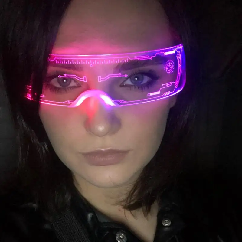 LED Goggles Men Women Fashion Party Christmas Colorful Light nightclub Up Glasses Shades
LED Goggles Men Women Fashion Party Christmas Colorful Light nightclub Up Glasses Shades