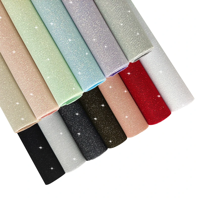 Wholesale Plaid Mesh Sparkling as Diamond Fine Glitter Leather Canvas Backing for Making Hair Lady Shoe Bow Hat
Wholesale Plaid Mesh Sparkling as Diamond Fine Glitter Leather Canvas Backing for Making Hair Lady Shoe Bow Hat