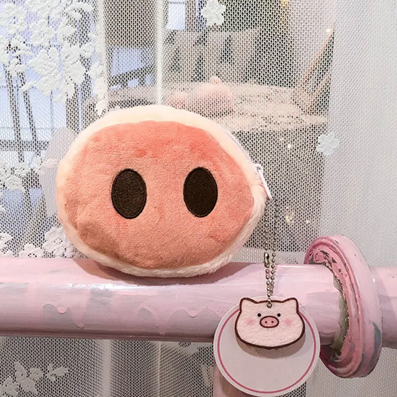 1Pcs Cartoon Mini Pig Nostril Pig Plush Butt Coin Purse Plush Toy Lovely Student Stuffed Animals Hand Bag Keychain Bags for Gift
1Pcs Cartoon Mini Pig Nostril Pig Plush Butt Coin Purse Plush Toy Lovely Student Stuffed Animals Hand Bag Keychain Bags for Gift
