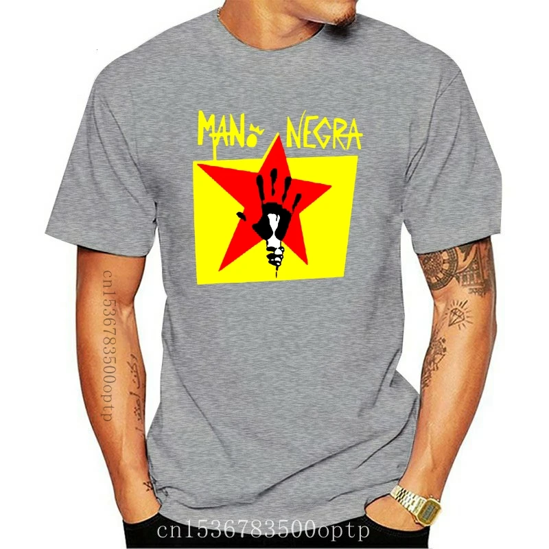 New Mano Negra Music Group Logo Men's Black T-Shirt Size S M L XL 2XL 3XL Hip-hop Tops TEE Shirt 
New Mano Negra Music Group Logo Men's Black T-Shirt Size S M L XL 2XL 3XL Hip-hop Tops TEE Shirt