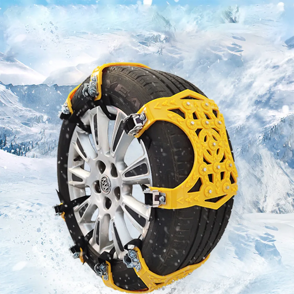 6PCS Car Tire Snow Chain Winter Snow Tire Anti-Skid SUV General Automobile Snow Chains Car Beef Tendon Thickened Snow Chain
6PCS Car Tire Snow Chain Winter Snow Tire Anti-Skid SUV General Automobile Snow Chains Car Beef Tendon Thickened Snow Chain
