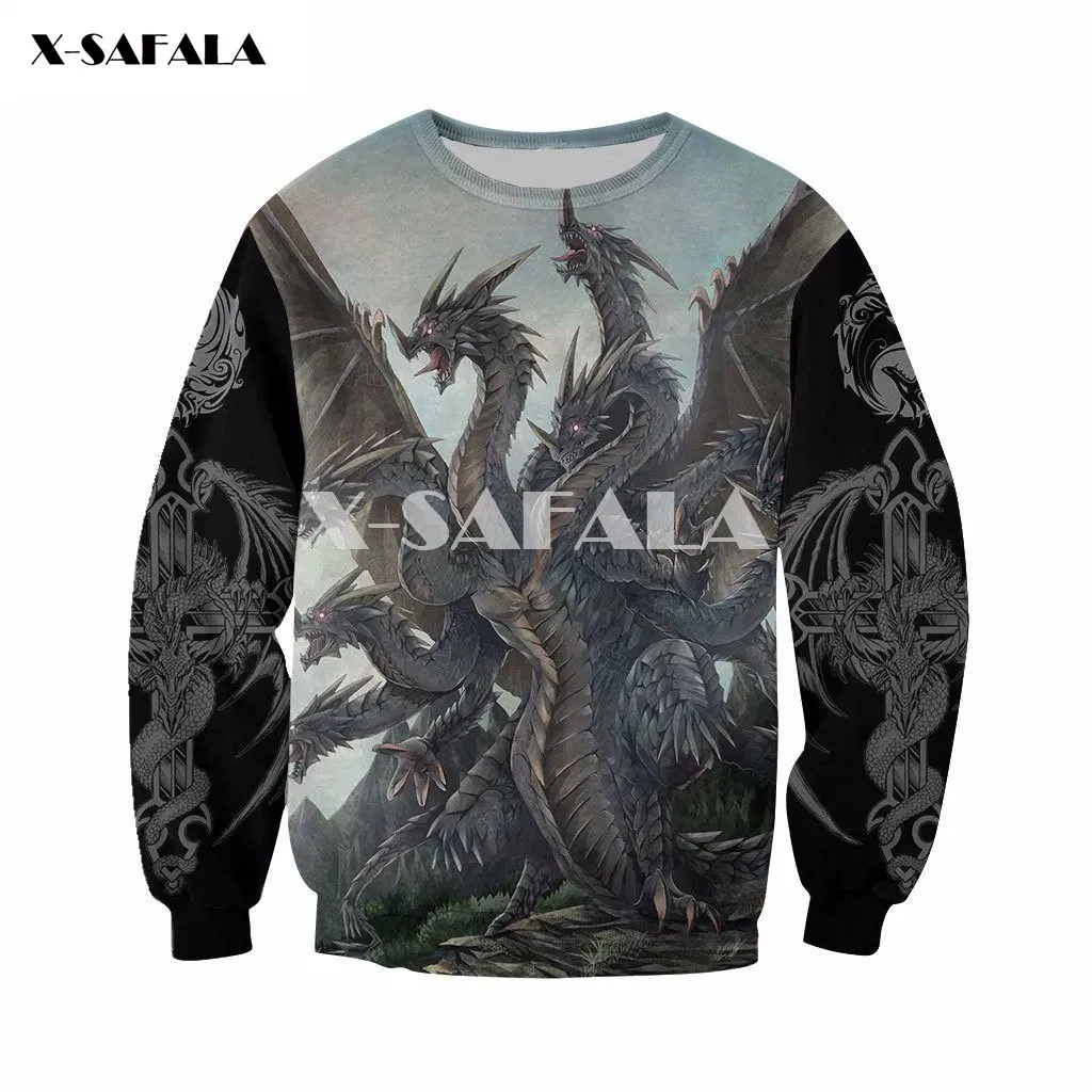 Skull Dragon Scales Spirit Tattoo 3D Print XS-7XL Hoodie Man Women Harajuku Outwear Zipper Pullover Sweatshirt Unisex-23
Skull Dragon Scales Spirit Tattoo 3D Print XS-7XL Hoodie Man Women Harajuku Outwear Zipper Pullover Sweatshirt Unisex-23