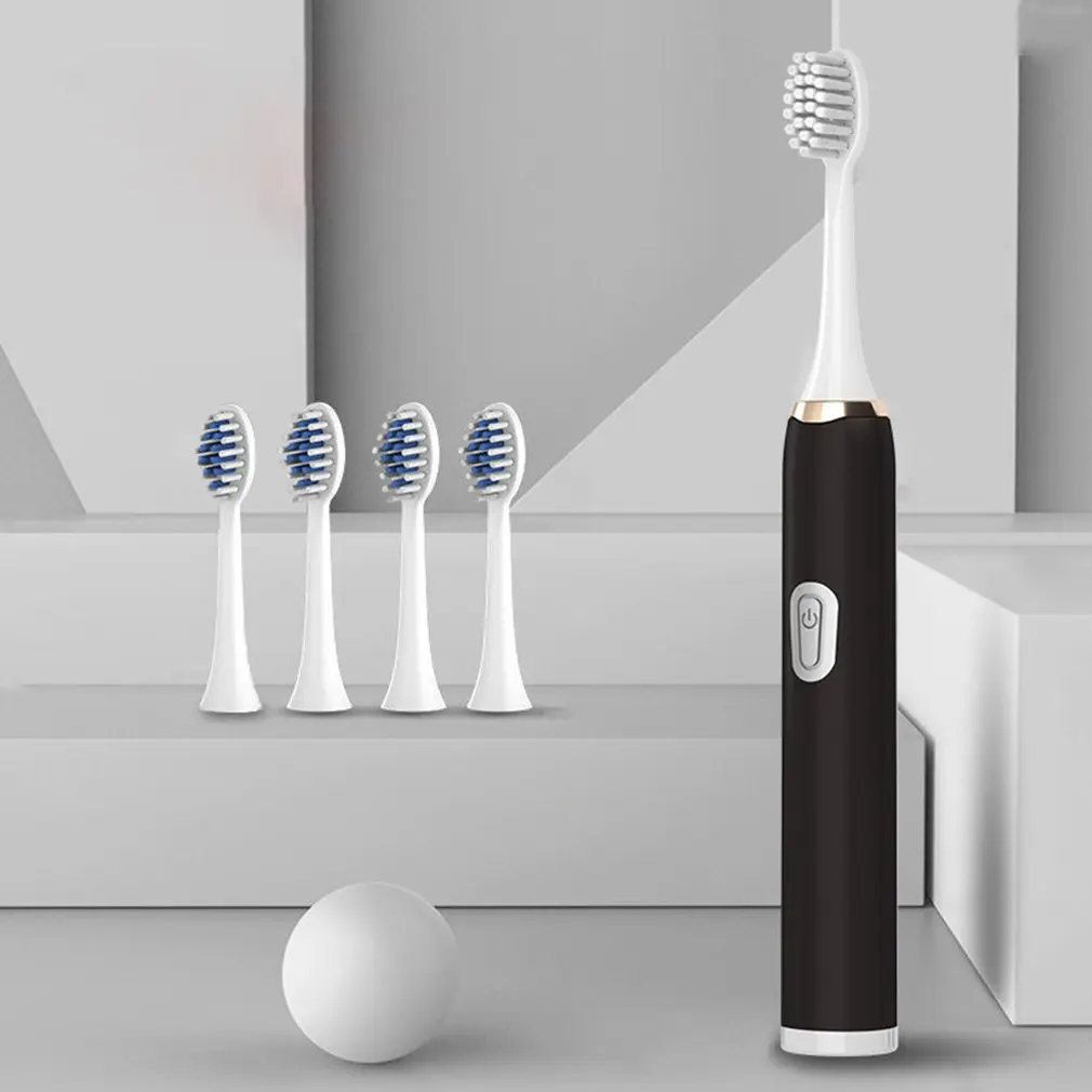 Electric Toothbrush For Adult Household Soft Fur Replacement Heads Set Battery Powered Toothbrush With Brush Head Gift
Electric Toothbrush For Adult Household Soft Fur Replacement Heads Set Battery Powered Toothbrush With Brush Head Gift