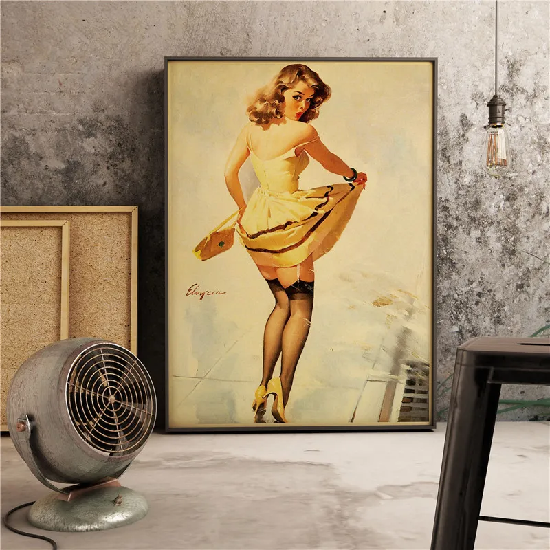 Sexy Lady Amerikaanse Pin Up Retro Art Decor Decor Home Decor Cafe Bar Decor Kwaliteit Canvas Woonkamer Schilderen poster
Sexy Lady Amerikaanse Pin Up Retro Art Decor Decor Home Decor Cafe Bar Decor Kwaliteit Canvas Woonkamer Schilderen poster
